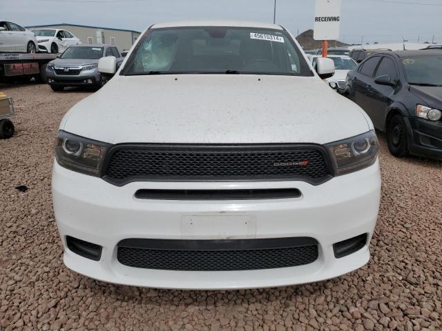 1C4RDJDG7KC802295 - 2019 DODGE DURANGO GT WHITE photo 5