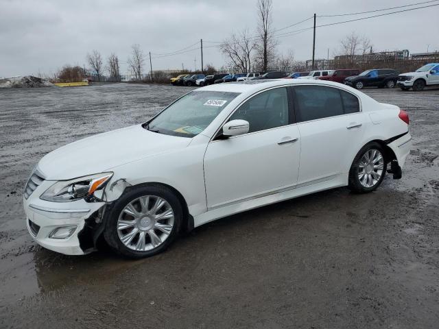 KMHGC4DD1CU191298 - 2012 HYUNDAI GENESIS 3.8L WHITE photo 1