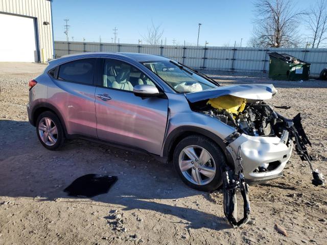 3CZRU6H54KM733936 - 2019 HONDA HR-V EX SILVER photo 4