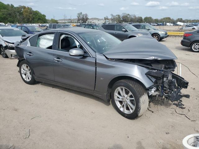 JN1BV7AP0EM692634 - 2014 INFINITI Q50 BASE GRAY photo 4