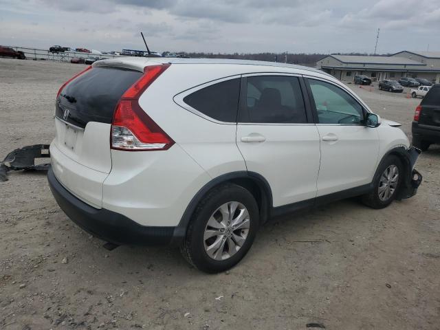 5J6RM3H73EL033346 - 2014 HONDA CR-V EXL WHITE photo 3