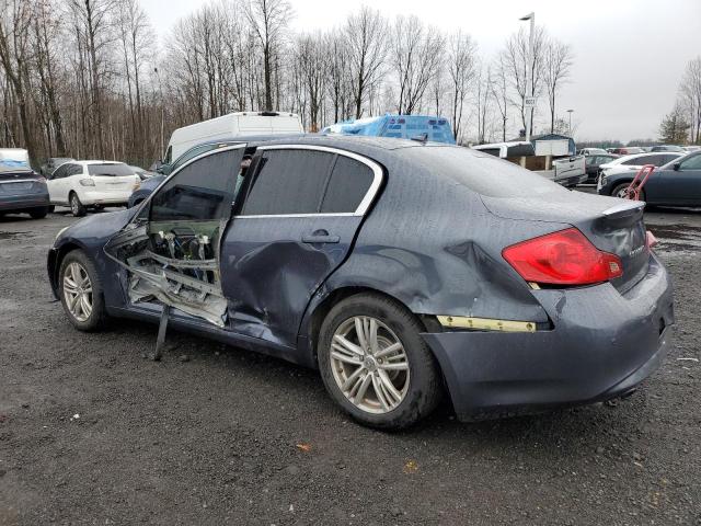 JN1CV6AR4DM756107 - 2013 INFINITI G37 BLUE photo 2