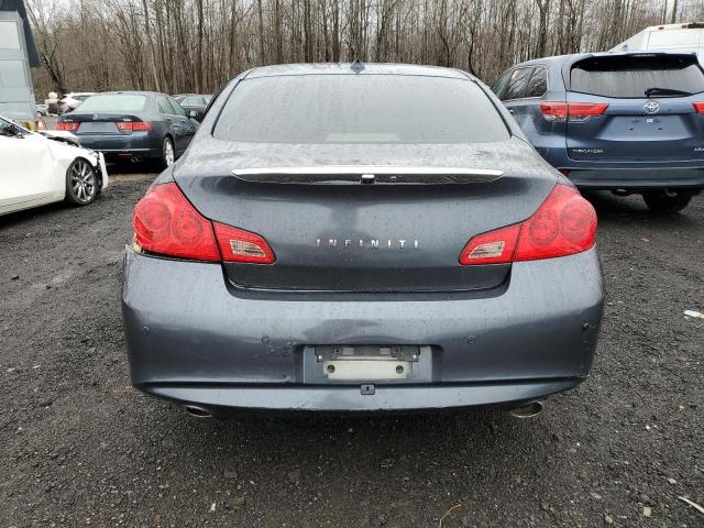 JN1CV6AR4DM756107 - 2013 INFINITI G37 BLUE photo 6