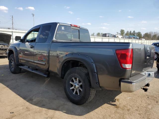 1N6AA06C99N304525 - 2009 NISSAN TITAN XE CHARCOAL photo 2