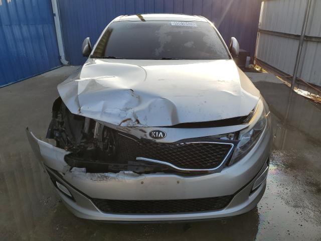 5XXGN4A7XFG412825 - 2015 KIA OPTIMA EX SILVER photo 5