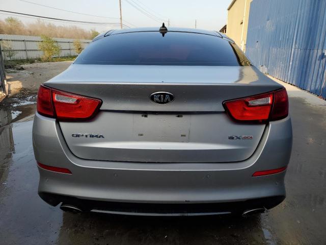 5XXGN4A7XFG412825 - 2015 KIA OPTIMA EX SILVER photo 6