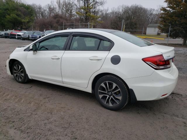 19XFB2F86DE282090 - 2013 HONDA CIVIC EX WHITE photo 2