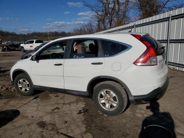 2HKRM4H31CH616086 - 2012 HONDA CR-V LX WHITE photo 2