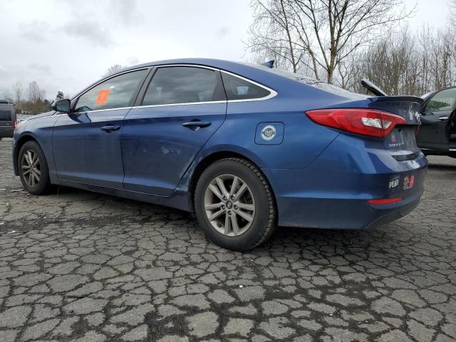 5NPE24AF5FH217243 - 2015 HYUNDAI SONATA SE BLUE photo 2