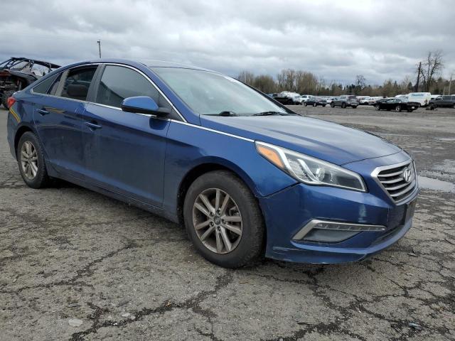 5NPE24AF5FH217243 - 2015 HYUNDAI SONATA SE BLUE photo 4