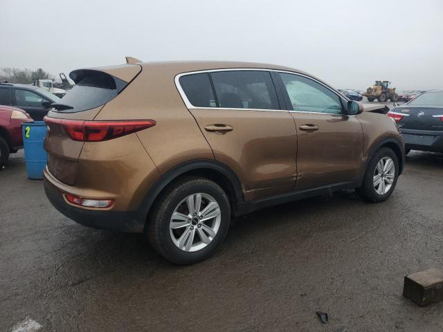 KNDPM3AC3J7304848 - 2018 KIA SPORTAGE LX ORANGE photo 3