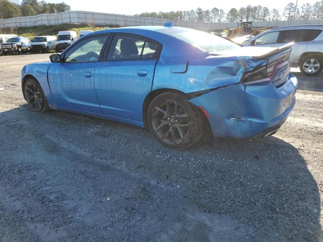 2C3CDXBG2PH561735 - 2023 DODGE CHARGER SXT BLUE photo 2