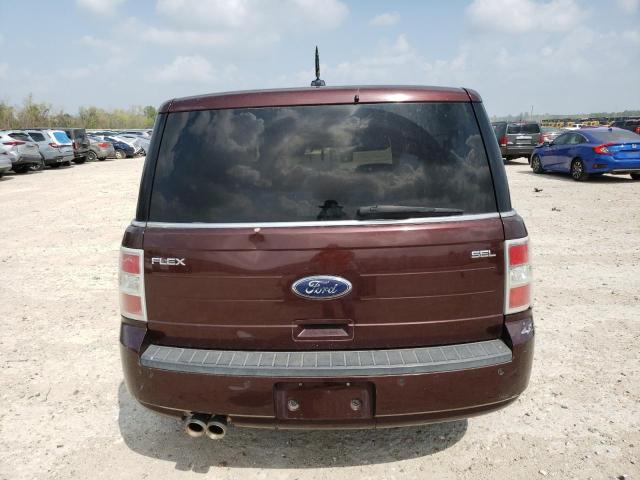 2FMDK52C99BA00568 - 2009 FORD FLEX SEL PURPLE photo 6