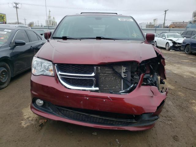 2C4RDGCG5KR660184 - 2019 DODGE GRAND CARA SXT RED photo 5