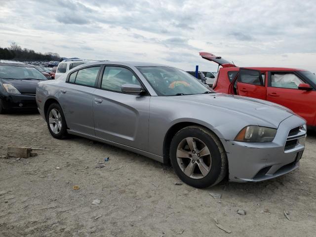 2C3CDXBGXEH265603 - 2014 DODGE CHARGER SE SILVER photo 4