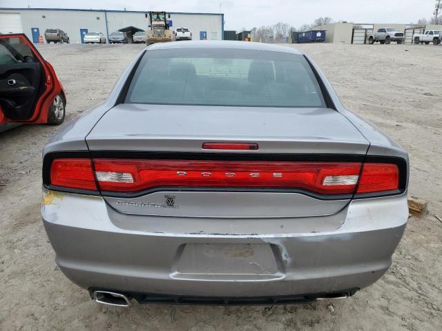 2C3CDXBGXEH265603 - 2014 DODGE CHARGER SE SILVER photo 6