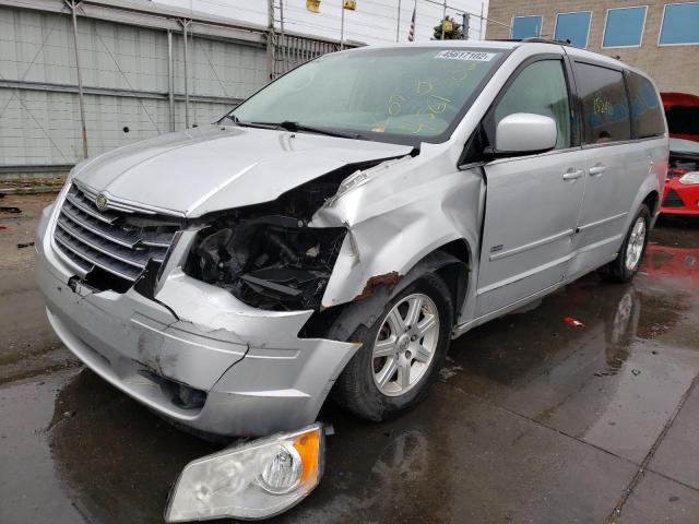 2A8HR54P58R769326 - 2008 CHRYSLER TOWN & COU TOURING ვერცხლისფერი ფოტო 2
