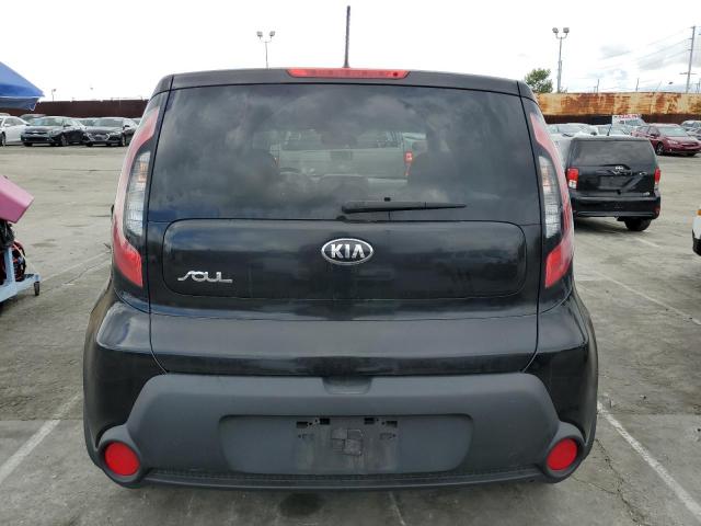 KNDJN2A23G7853656 - 2016 KIA SOUL BLACK photo 6