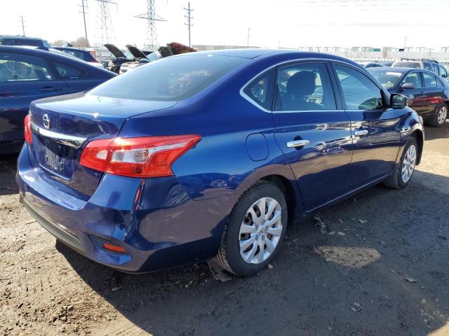 3N1AB7AP1JY211804 - 2018 NISSAN SENTRA S BLUE photo 3