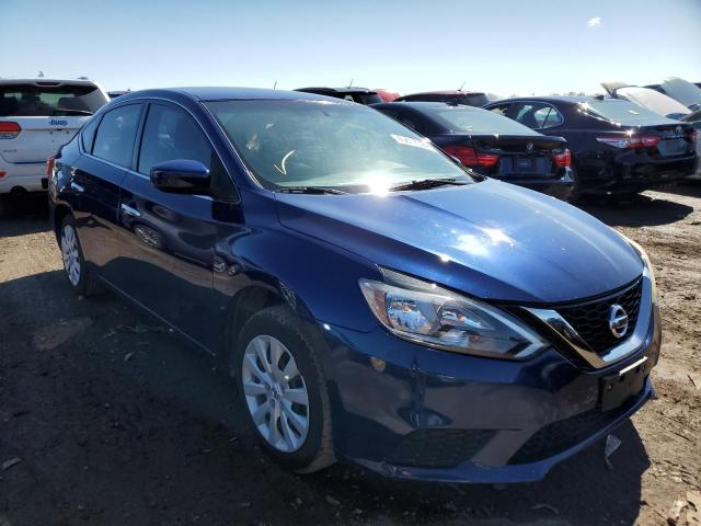 3N1AB7AP1JY211804 - 2018 NISSAN SENTRA S BLUE photo 4