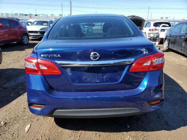 3N1AB7AP1JY211804 - 2018 NISSAN SENTRA S BLUE photo 6