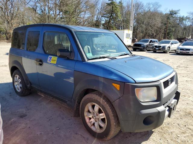 5J6YH18376L008789 - 2006 HONDA ELEMENT LX BLUE photo 4