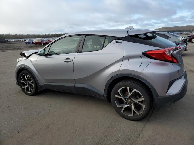 JTNKHMBX8J1006834 - 2018 TOYOTA C-HR XLE GRAY photo 2