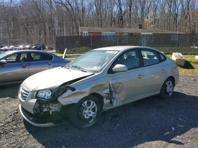 KMHDU4AD4AU195086 - 2010 HYUNDAI ELANTRA BLUE BEIGE photo 1