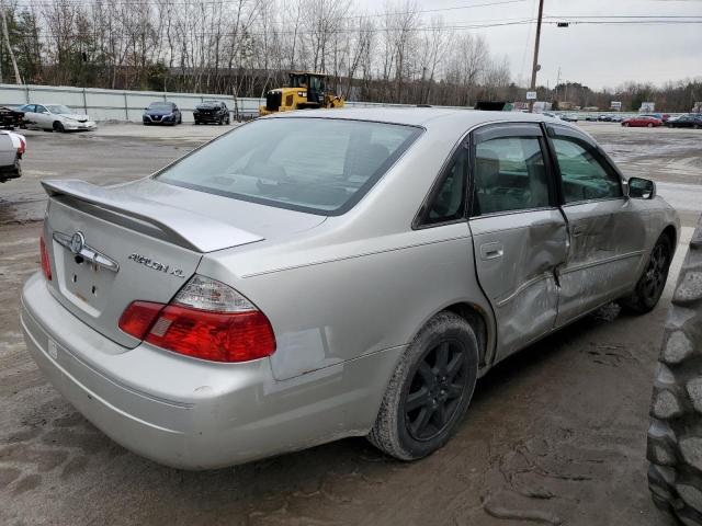 4T1BF28B43U289725 - 2003 TOYOTA AVALON XL SILVER photo 3