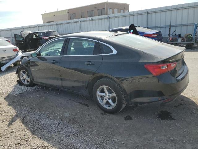 1G1ZB5ST3JF278663 - 2018 CHEVROLET MALIBU LS BLACK photo 2