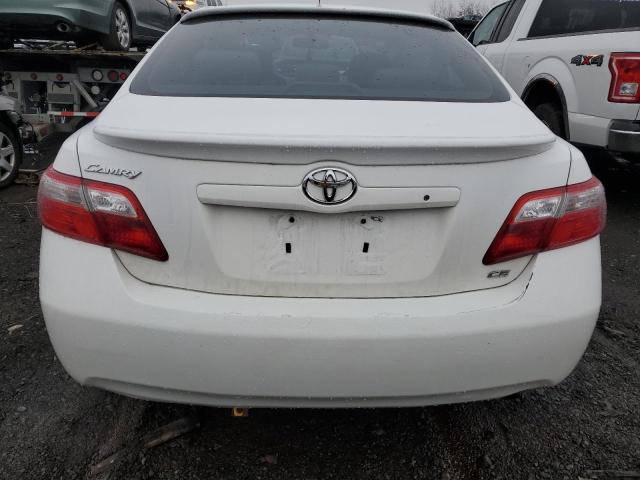 JTNBE46K473118454 - 2007 TOYOTA CAMRY CE WHITE photo 6