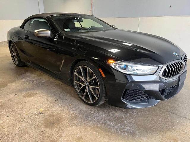 WBAFY4C52KBX29817 - 2019 BMW M850XI BLACK photo 1