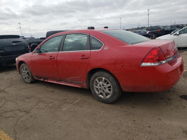 2G1WS57M291298247 - 2009 CHEVROLET IMPALA POLICE RED photo 2