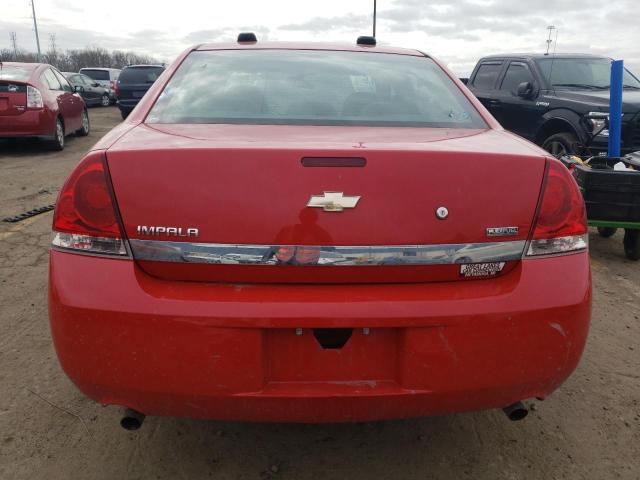 2G1WS57M291298247 - 2009 CHEVROLET IMPALA POLICE RED photo 6