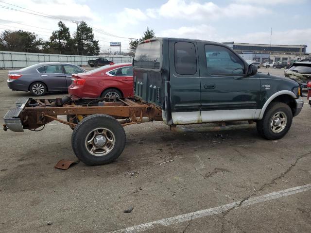 1FTRX18L32NA27657 - 2002 FORD F150 GREEN photo 3