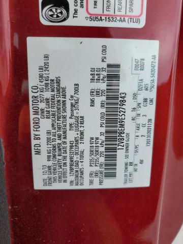 1ZVBP8EM9E5279843 - 2014 FORD MUSTANG RED photo 12