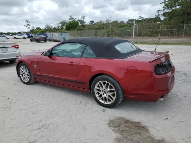 1ZVBP8EM9E5279843 - 2014 FORD MUSTANG RED photo 2