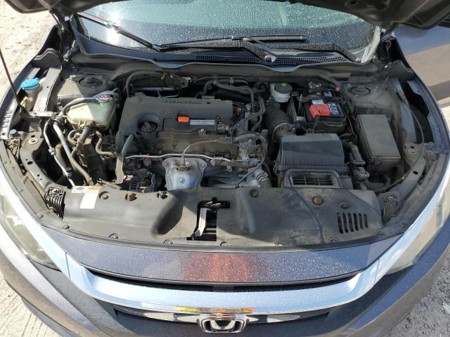 19XFC2F55GE048224 - 2016 HONDA CIVIC LX GRAY photo 11