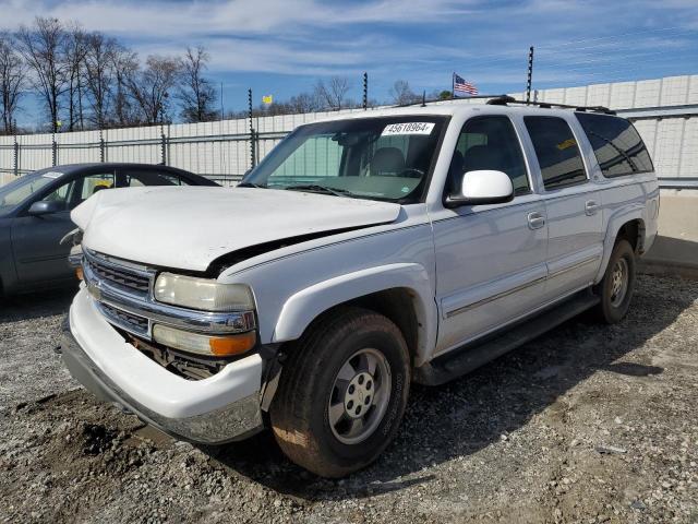 1GNEC16Z02J228089 - 2002 CHEVROLET SUBURBAN C1500 WHITE photo 1