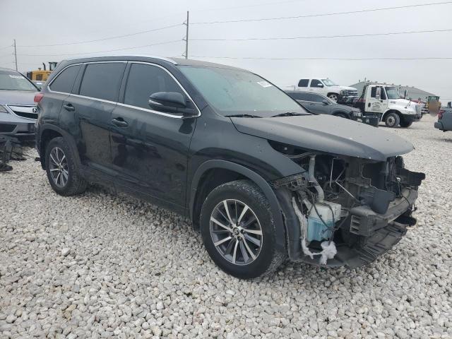 5TDJZRFH1HS423402 - 2017 TOYOTA HIGHLANDER SE GRAY photo 4