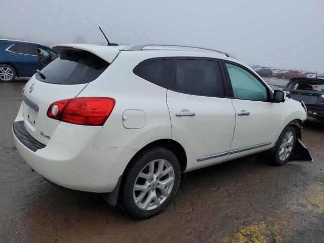 JN8AS5MV3CW392043 - 2012 NISSAN ROGUE S WHITE photo 3