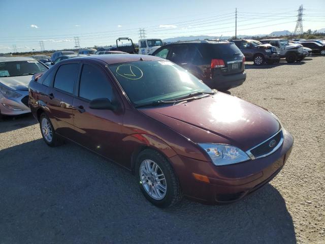 1FAFP34N27W298884 - 2007 FORD FOCUS ZX4 BURGUNDY photo 4