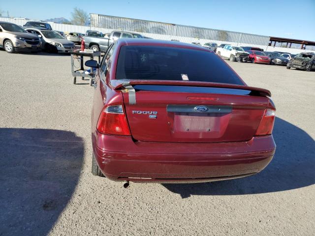 1FAFP34N27W298884 - 2007 FORD FOCUS ZX4 BURGUNDY photo 6