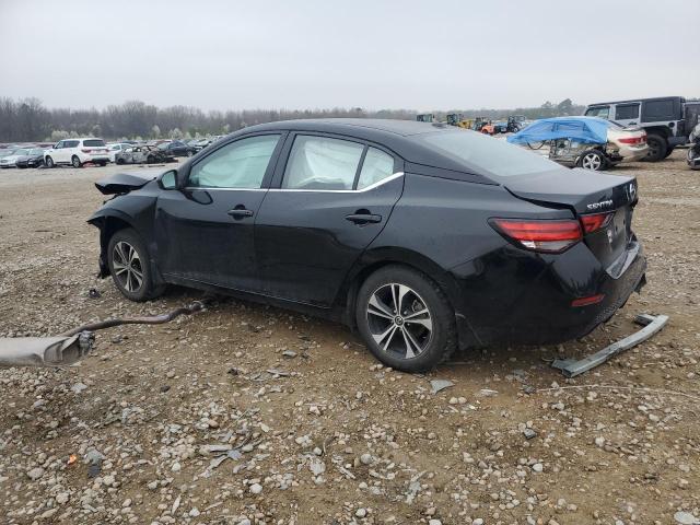 3N1AB8CV0NY254425 - 2022 NISSAN SENTRA SV BLACK photo 2