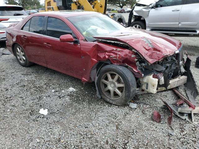 1G6DC67A260163500 - 2006 CADILLAC CTS BURGUNDY photo 4