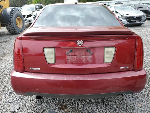 1G6DC67A260163500 - 2006 CADILLAC CTS BURGUNDY photo 6