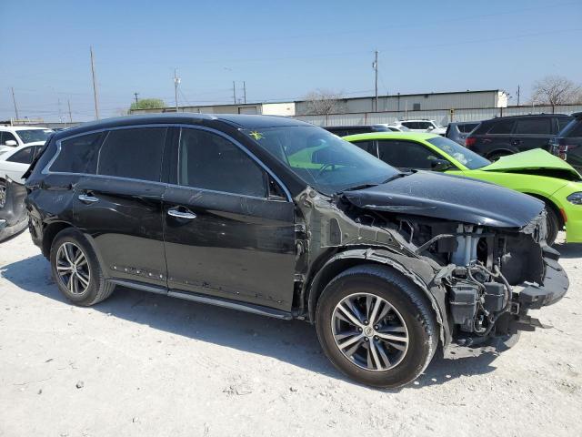 5N1DL0MN9HC506267 - 2017 INFINITI QX60 BLACK photo 4