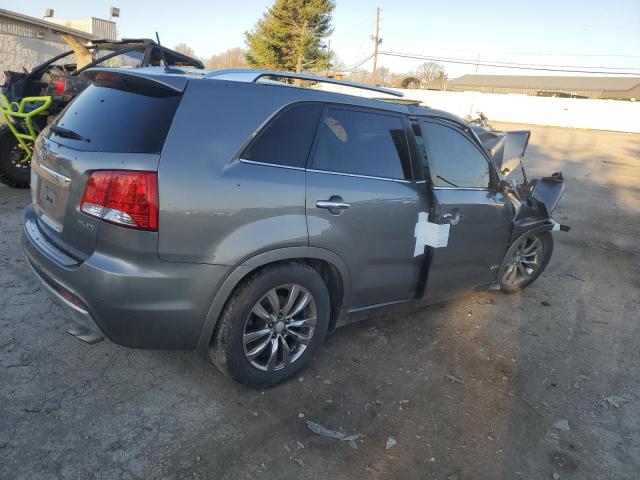 5XYKWDA28DG365900 - 2013 KIA SORENTO SX GRAY photo 3