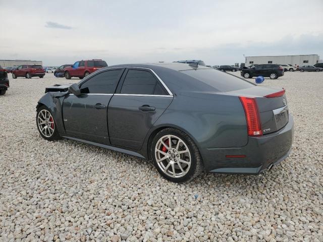 1G6DV5EP8D0127254 - 2013 CADILLAC CTS-V GRAY photo 2