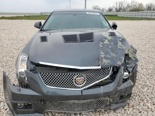 1G6DV5EP8D0127254 - 2013 CADILLAC CTS-V GRAY photo 5